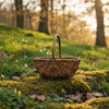 Small Beautiful Hand-Made Rustic Willow Garden Trug Basket