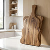 Handmade Acacia Wood Chopping Board | Sculpted Edge Wooden Cutting Board